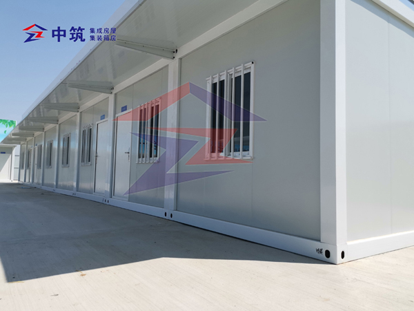 濟南工地住人集裝箱房案例