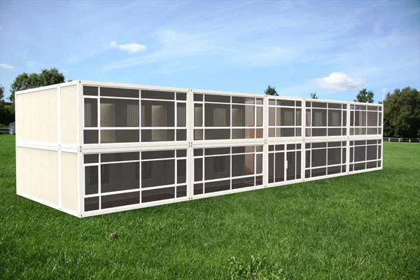 鋼結構打包箱房 鋼結構打包箱房